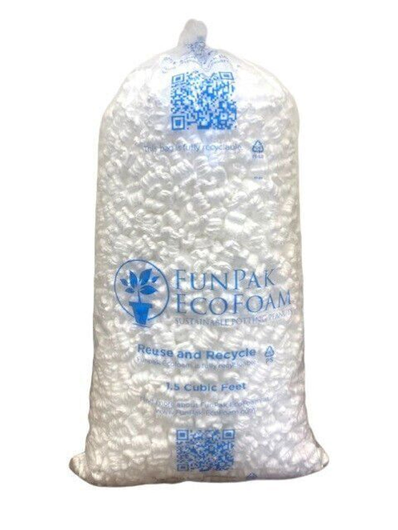 Bubblefast! Funpak Ecofoam Sustainable Potting Peanuts, 1.5 Cu. Ft.