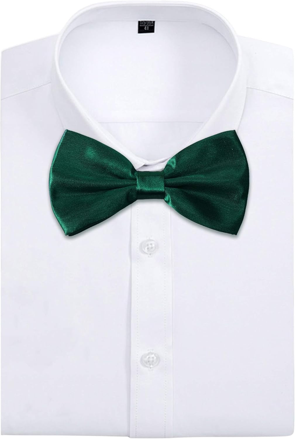 Men'S Bowties Formal Satin Solid - 6/12 Pack Bow Ties Pre-Tied Adjustable Ties for Men Many Colors Option in Bulk