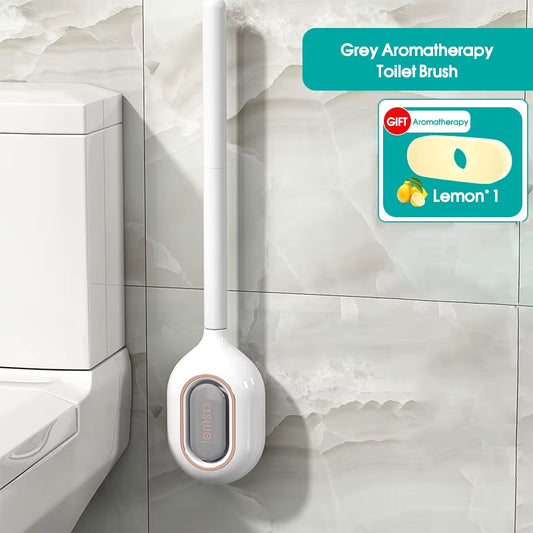 Aromatherapy Toilet Brush Cleaning Products for Home Silicone Cleaning Brush WC Accessories Toilet Accessories Bathroom