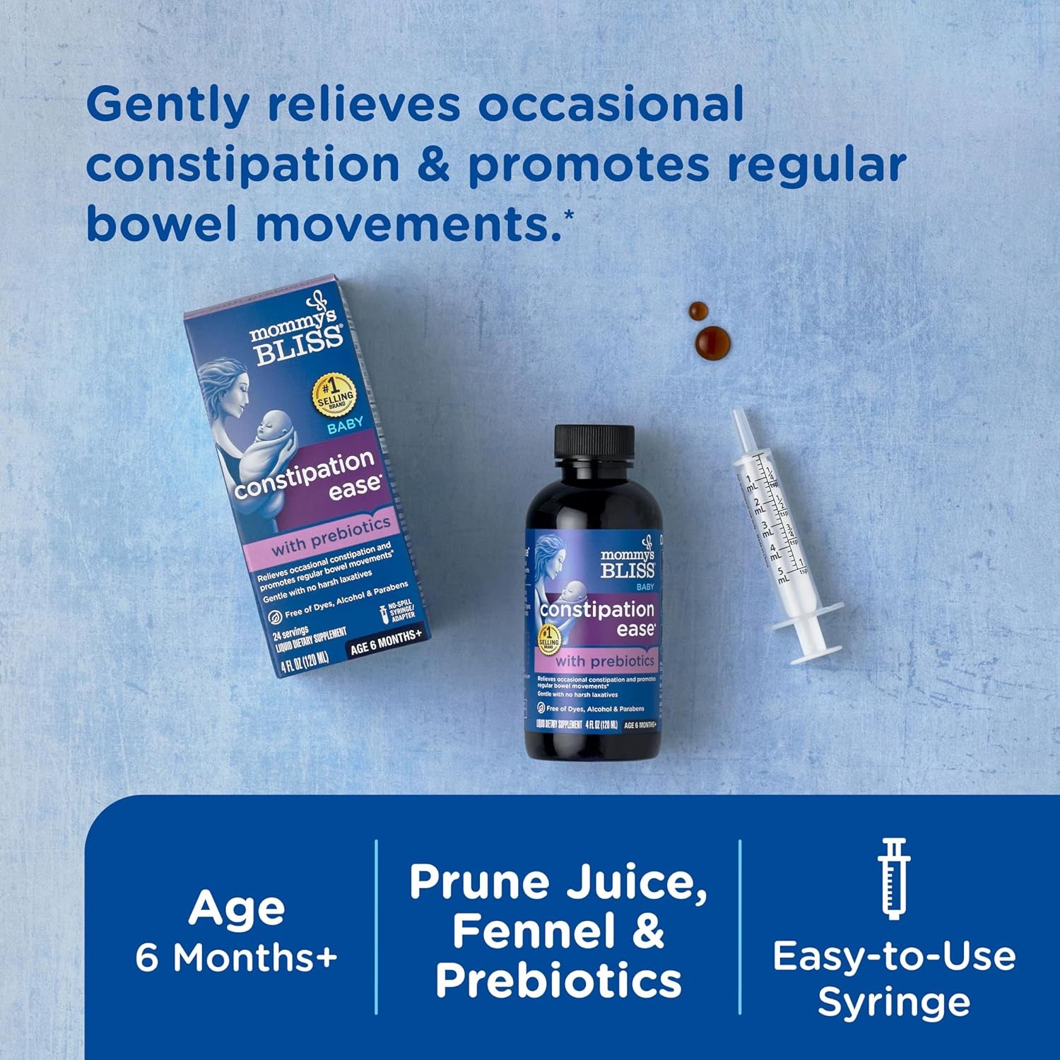 - Constipation Ease - 4 FL OZ Bottle