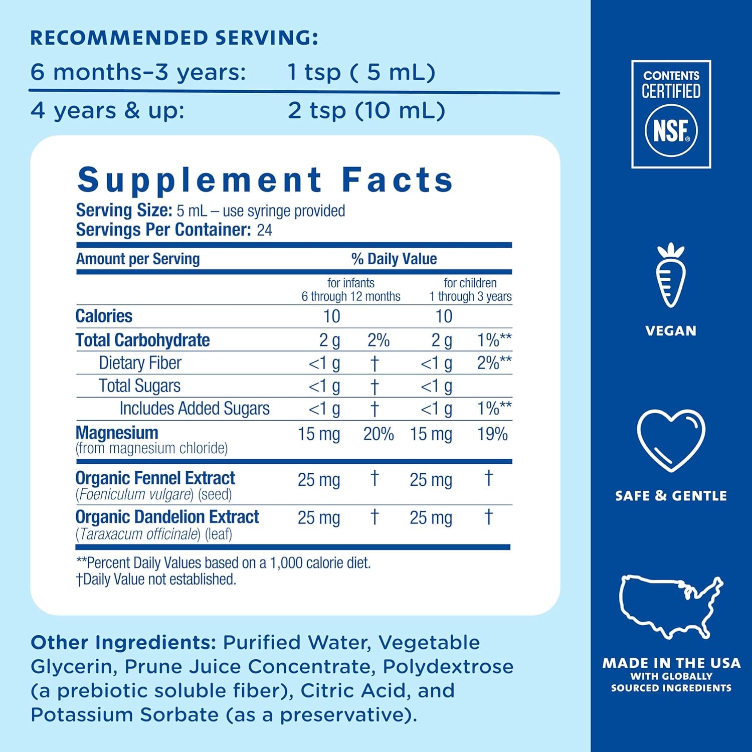 - Constipation Ease - 4 FL OZ Bottle
