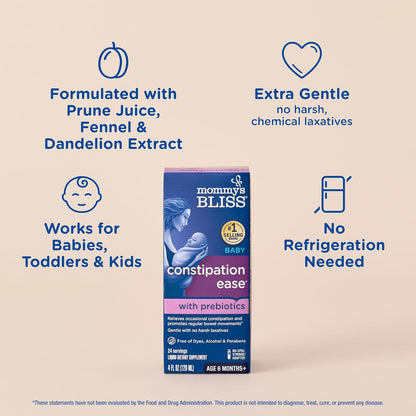 - Constipation Ease - 4 FL OZ Bottle